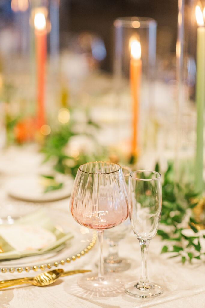 Wedding reception at Windows on the River in Cleveland, Ohio