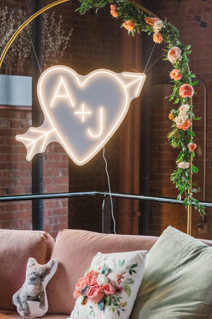 Wedding reception at Windows on the River in Cleveland, Ohio