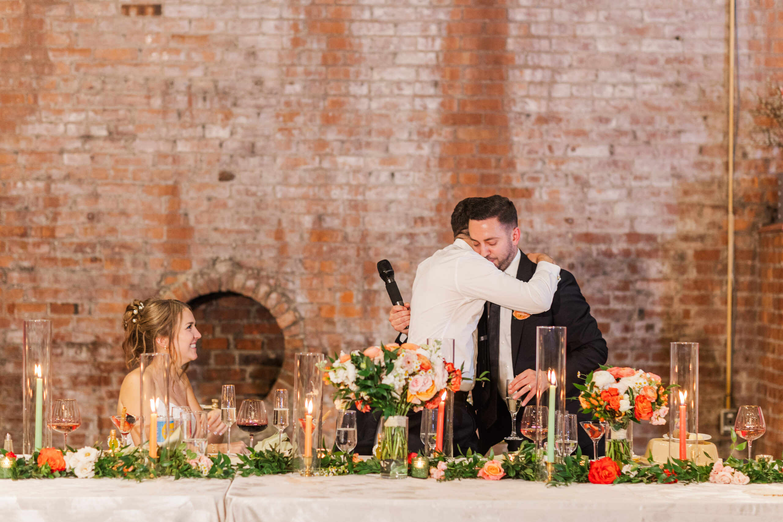 Wedding reception at Windows on the River in Cleveland, Ohio