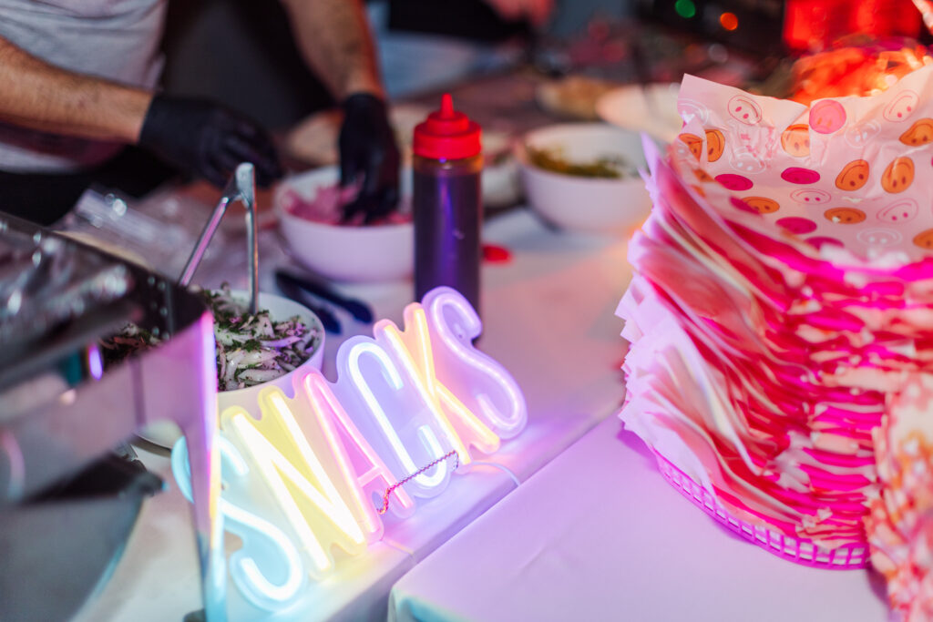 Wedding reception at Windows on the River in Cleveland, Ohio